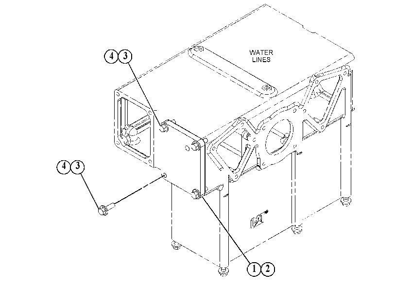 COVER GP-WATER LINES 4798925 CAT