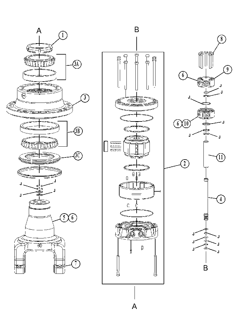 ROTATOR GP-HYDRAULIC 5632863 CAT