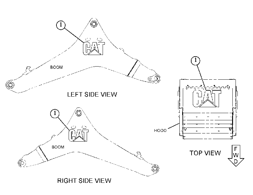 Плёнка 5585773 CAT