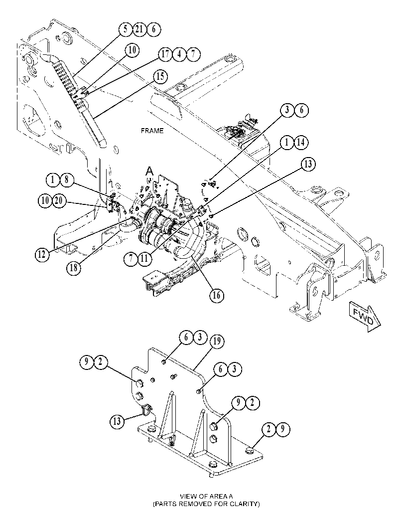 MOUNTING GP-EXHAUST 5004277 CAT