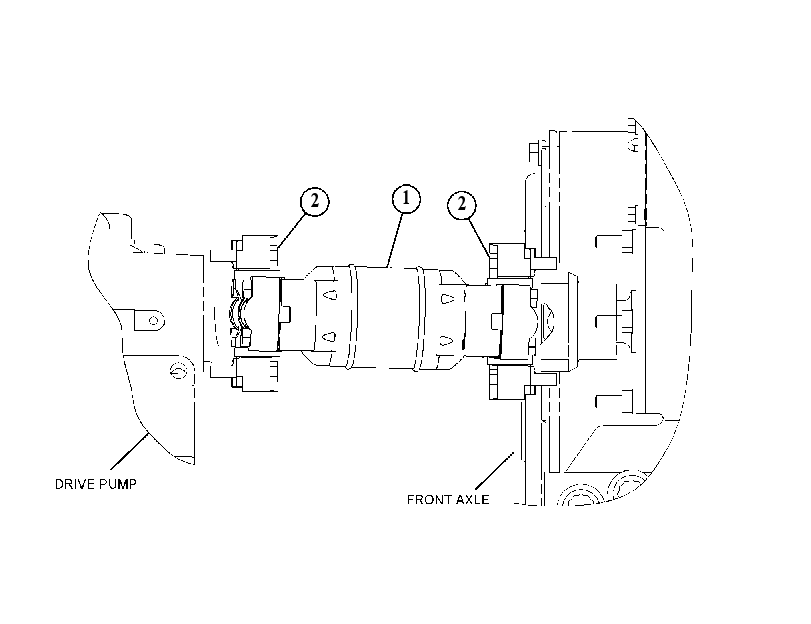 SHAFT GP-PUMP DRIVE 5583327 CAT