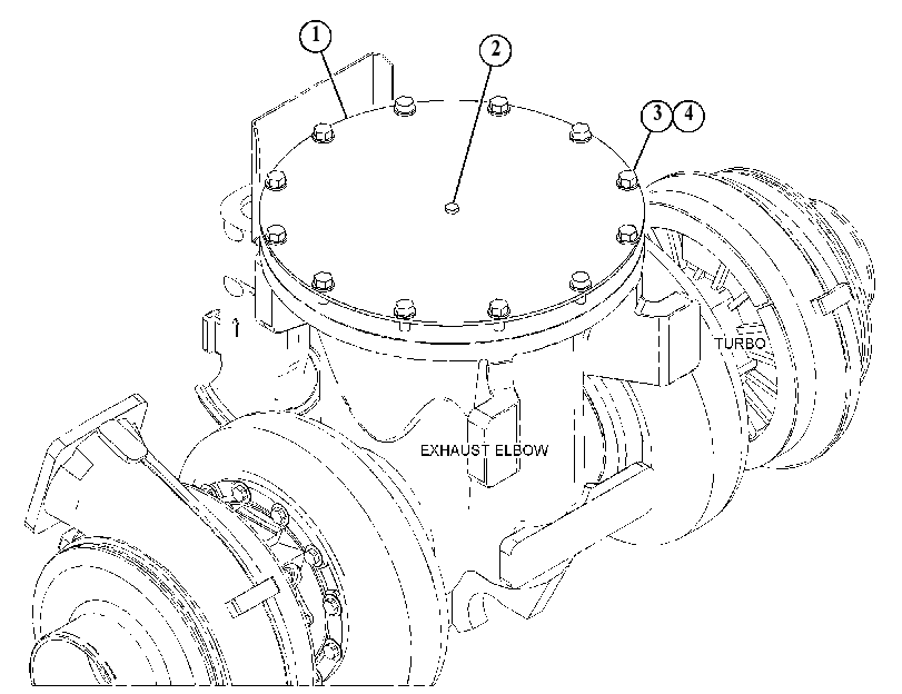 COVER GP-EXHAUST 5511977 CAT