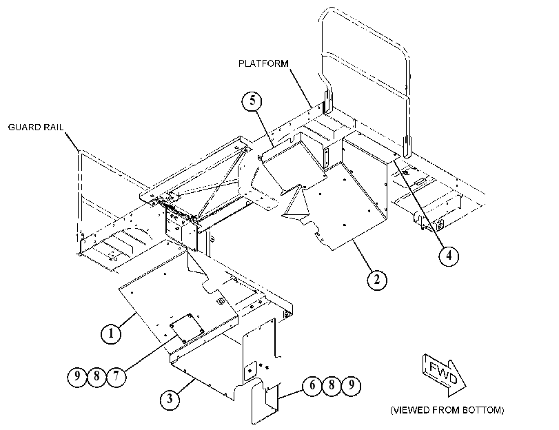 COVER GP-PLATFORM 5198728 CAT