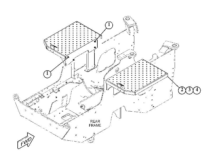 KIT-FENDER 5601125 CAT