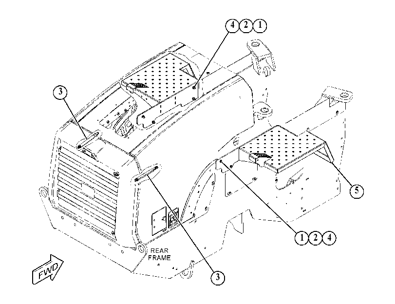 KIT-FENDER 5601126 CAT