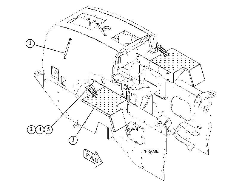 KIT-FENDER 5601124 CAT