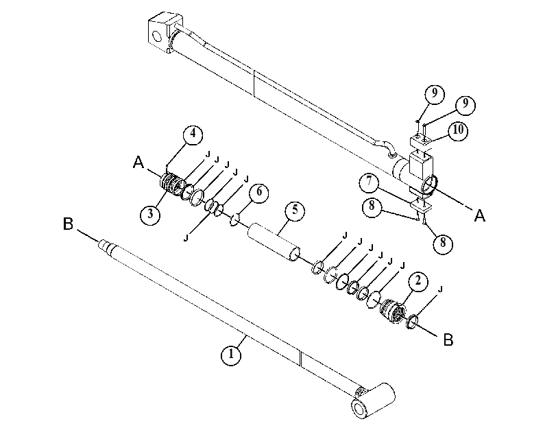 CYLINDER GP-TELESCOPING 5155794 CAT