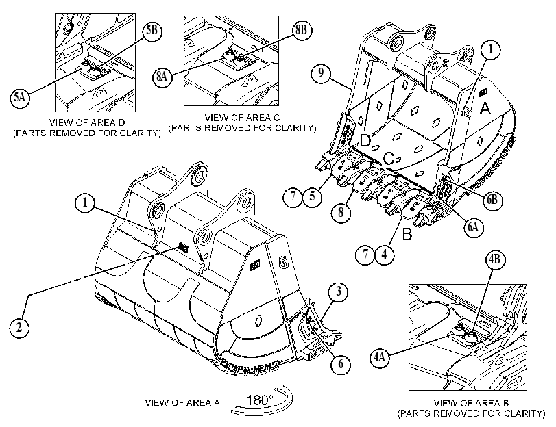BUCKET GP 5358570 CAT
