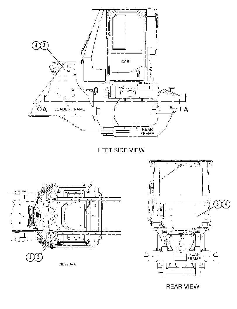HARDWARE GP-FRONT FRAME 5236093 CAT