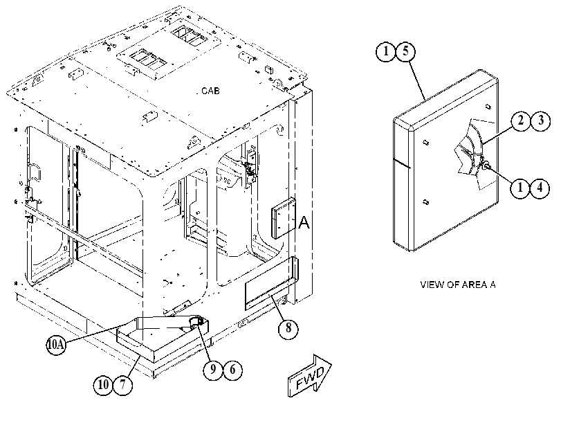 TRAY GP-STORAGE 5373083 CAT