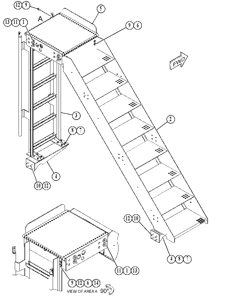 STAIRWAY GP 3853900 CAT