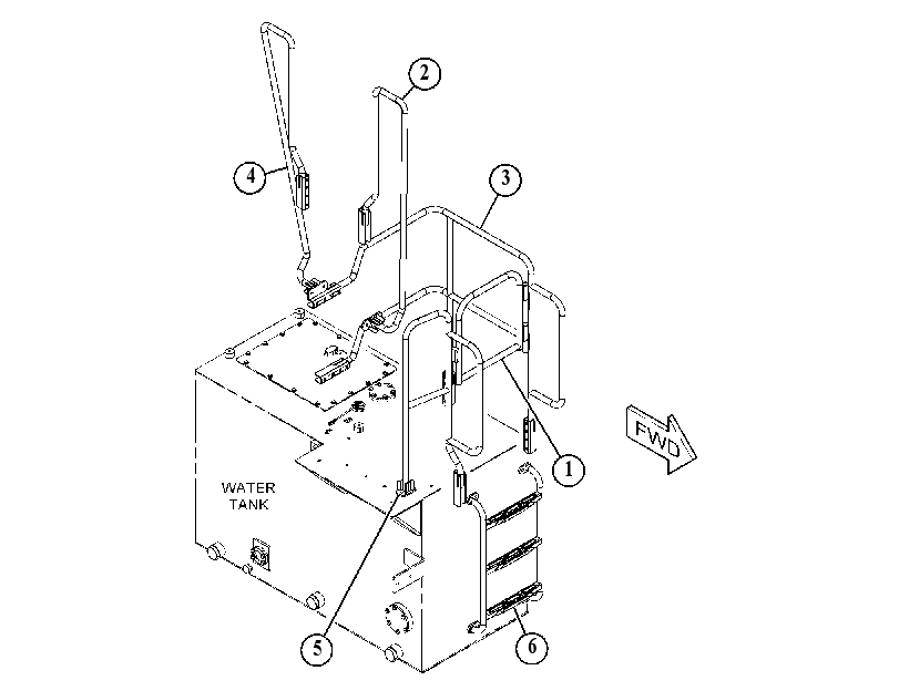 GUARDRAIL GP 5282400 CAT