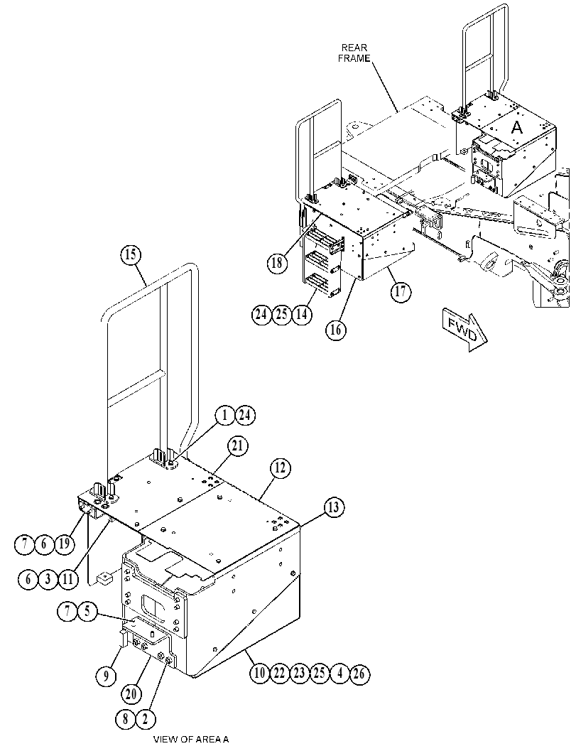 PLATFORM GP-SERVICE 4890130 CAT