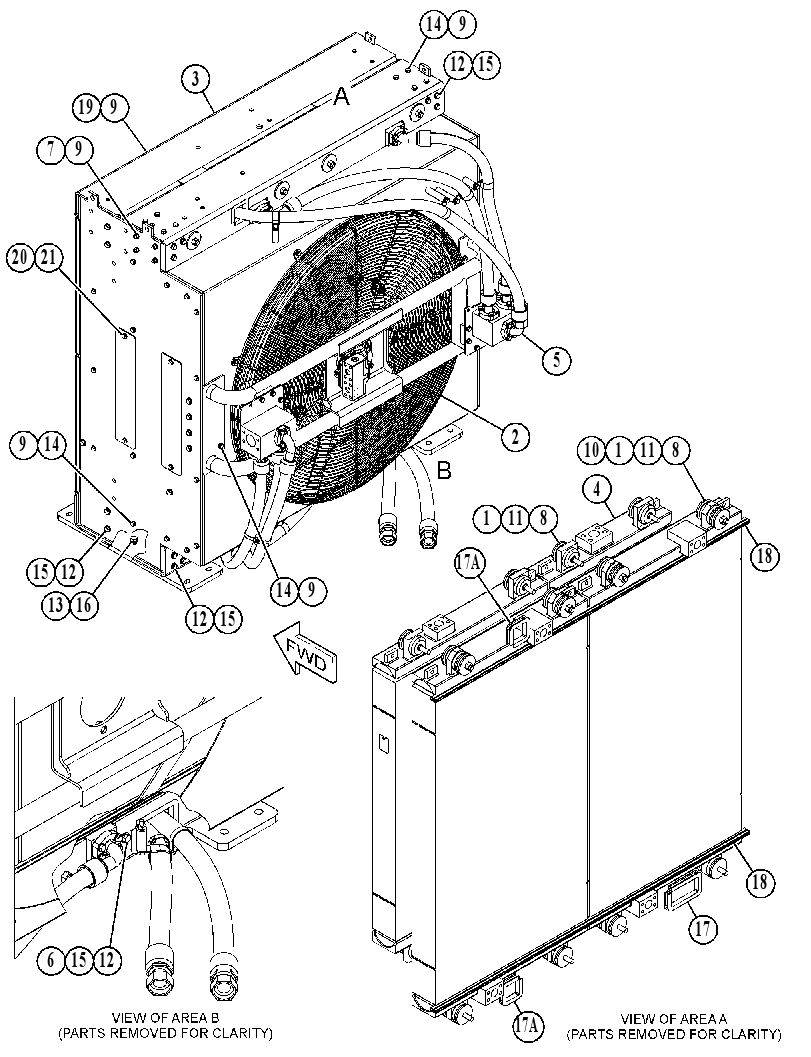 MODULE GP-COOLING 5328722 CAT