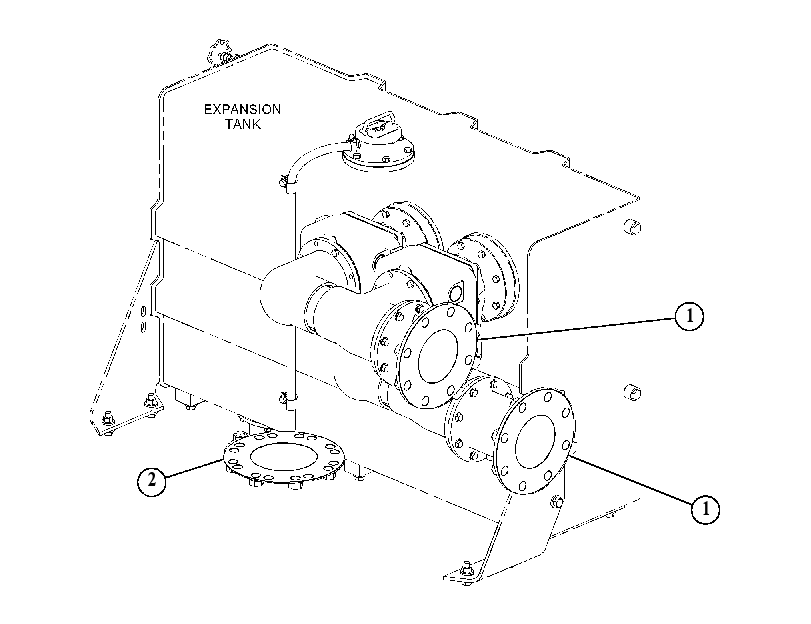 GASKET AS-WATER 5534086 CAT