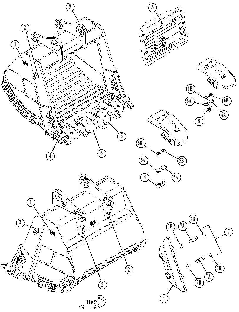 BUCKET GP 5366115 CAT