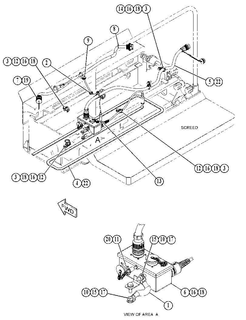WIRING GP-SCREED HEATER 4739117 CAT