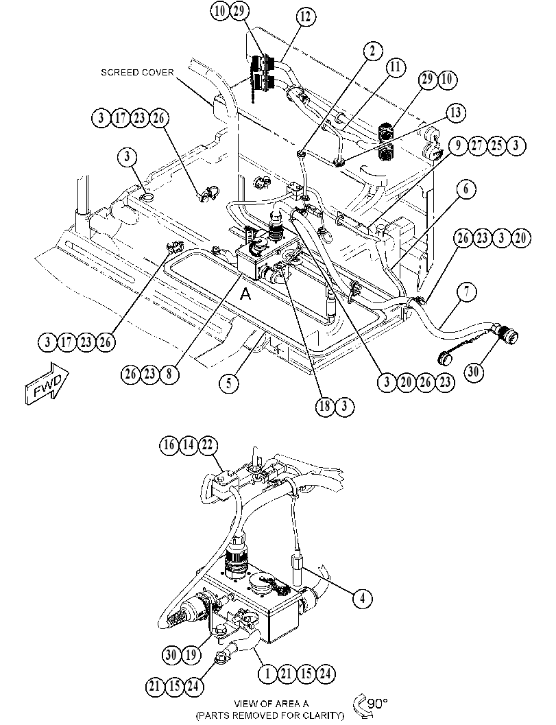 WIRING GP-SCREED HEATER 4772636 CAT