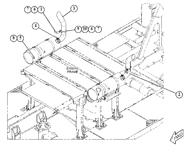 MOUNTING GP-CEM 5037634 CAT