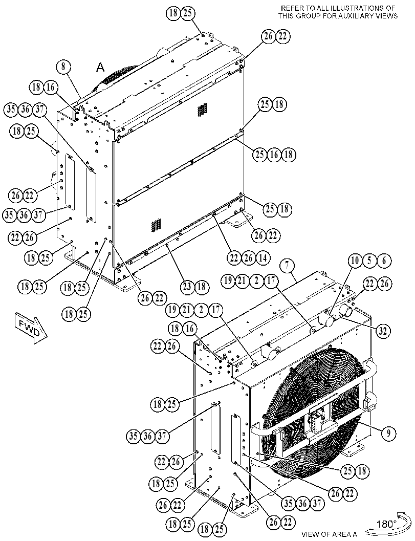 MODULE GP-COOLING 5328707 CAT