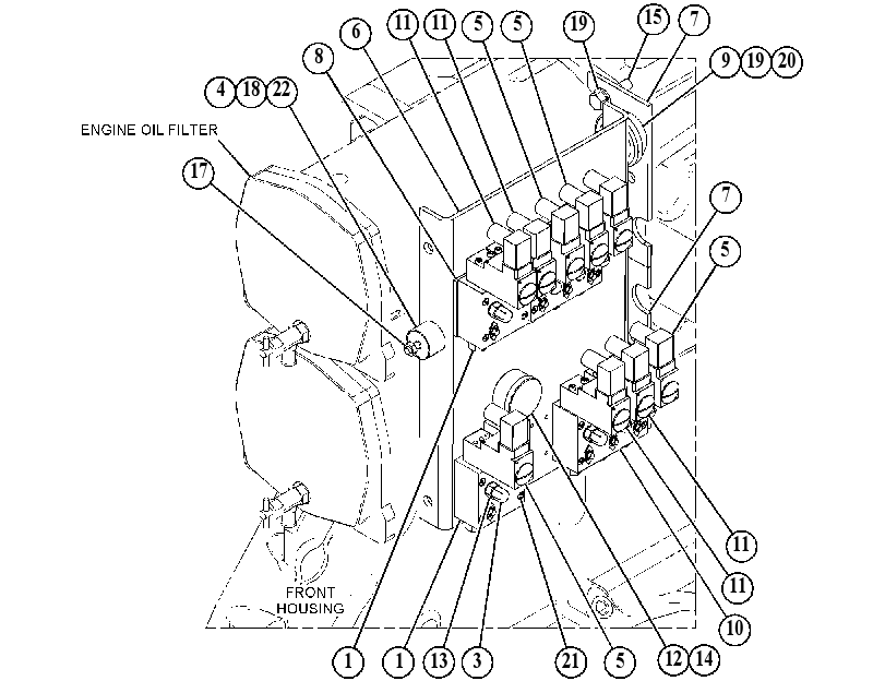 PROTECTION GP-ENGINE 4594216 CAT