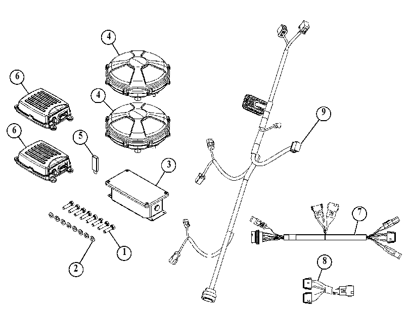 INSTALLATION GP-TERRAIN 5079608 CAT