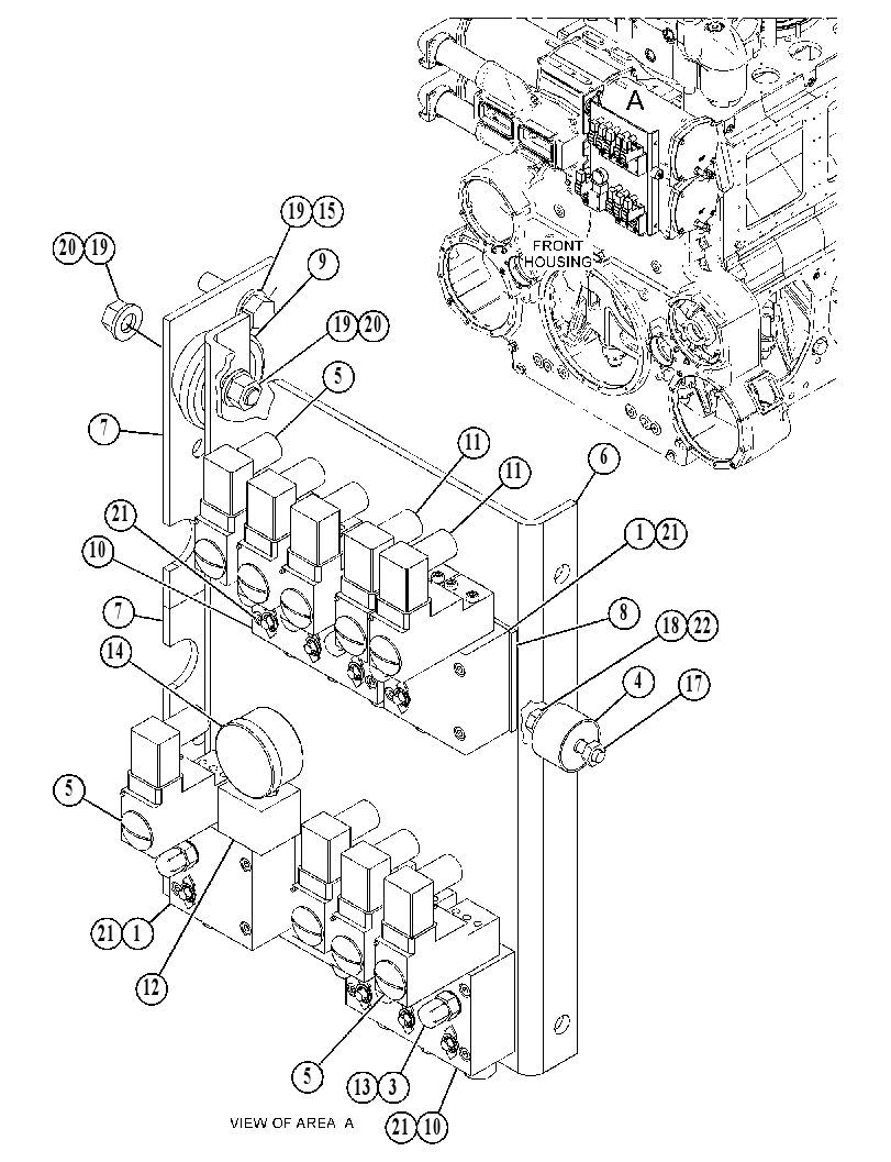 PROTECTION GP-ENGINE 4636618 CAT