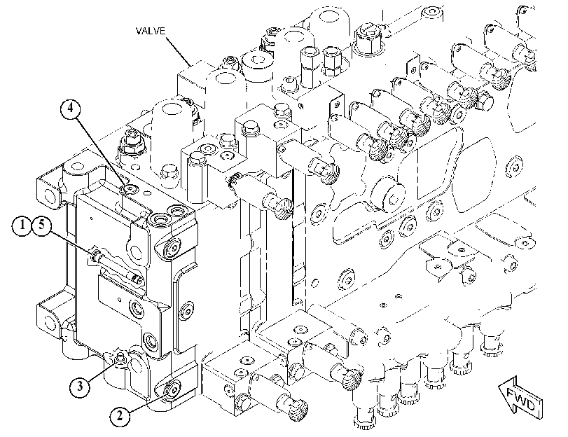 COVER GP-VALVE END 5644856 CAT