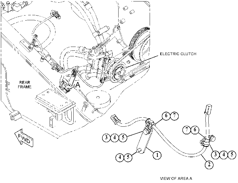 WIRING GP-AXLE OIL COOLER 4887532 CAT