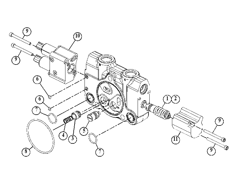 VALVE GP-AUXILIARY 5628170 CAT