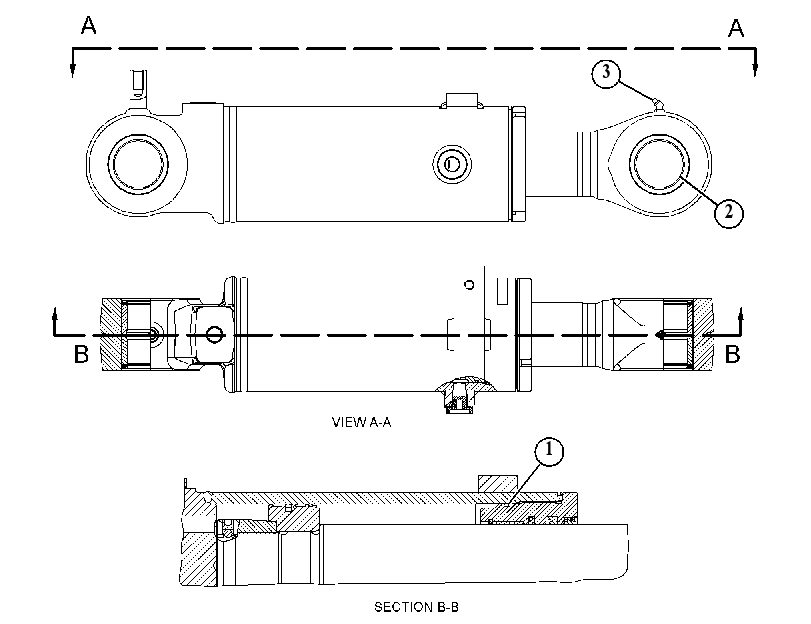 CYLINDER GP-BLADE 5200699 CAT