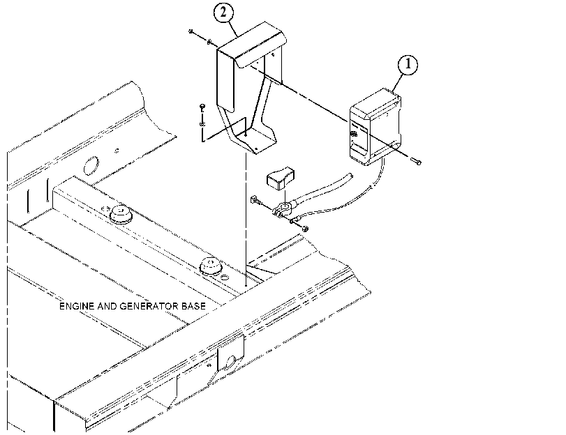 MOUNTING GP-BATTERY CHARGER 5525900 CAT