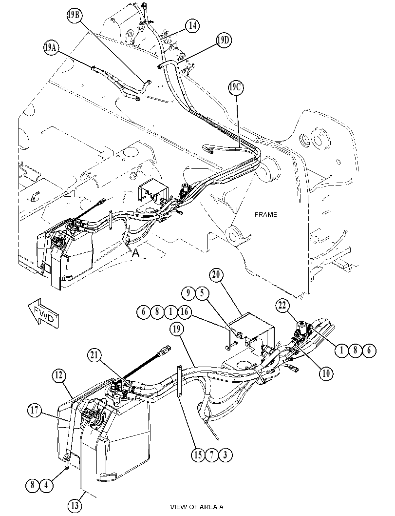 TANK & MTG GP-DEF 4835180 CAT
