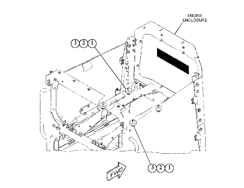 FASTENER GP-ENCLOSURE 3323602 CAT