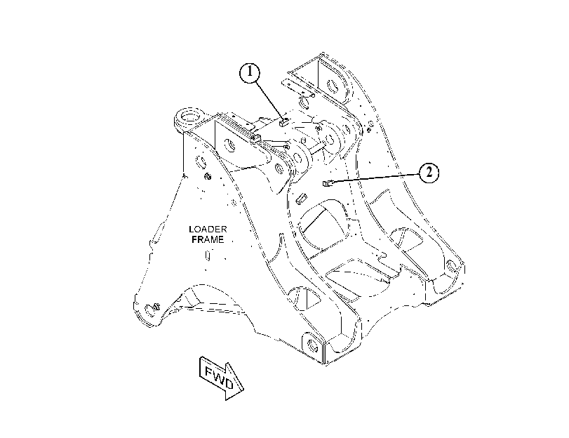 BOSS GP-LOADER FRAME 3889585 CAT