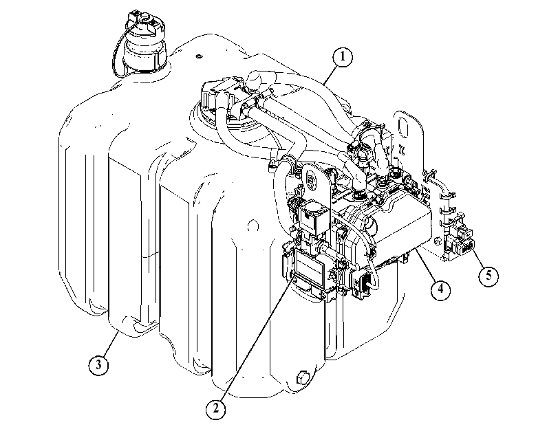 MODULE GP-DIESEL EXHAUST FLUID 5571850 CAT
