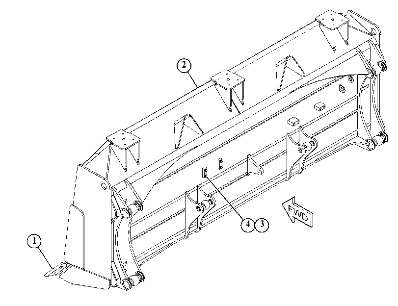 BLADE & EDGE GP-SEMI-UNIVERSAL 4635863 CAT