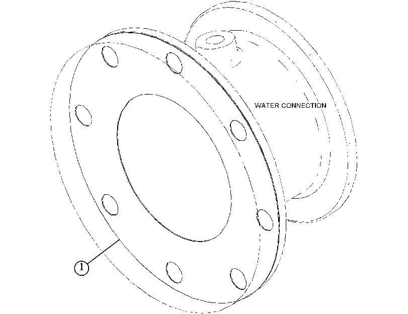 GASKET AS-WATER 5514403 CAT