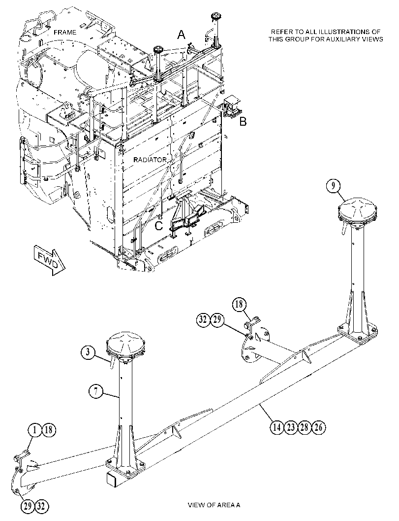 RECEIVER AS-SATELLITE 3785408 CAT