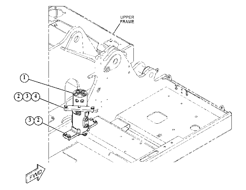 SWIVEL & MOUNTING GP 5135836 CAT