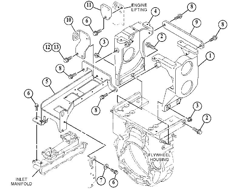 MOUNTING GP-CEM 4840229 CAT
