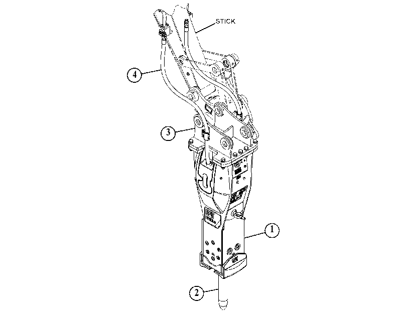 HAMMER AR-HYDRAULIC 5580420 CAT