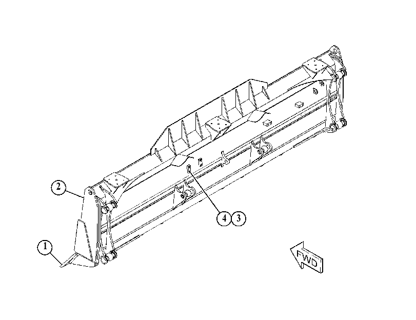 BLADE & EDGE GP-STRAIGHT 4727308 CAT
