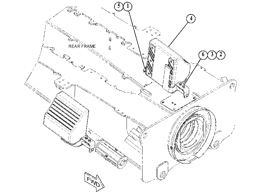 CHOCK GP-WHEEL 5537094 CAT