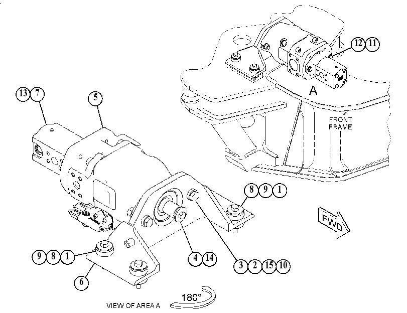 PUMP & MTG GP-GEAR 5163997 CAT