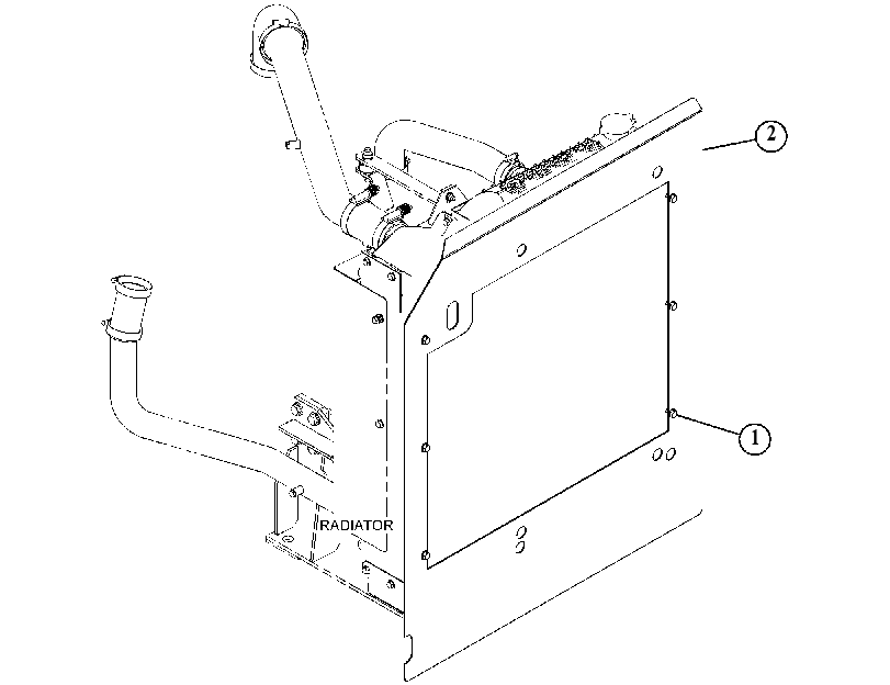 DUCT GP-ENCLOSURE 5066054 CAT