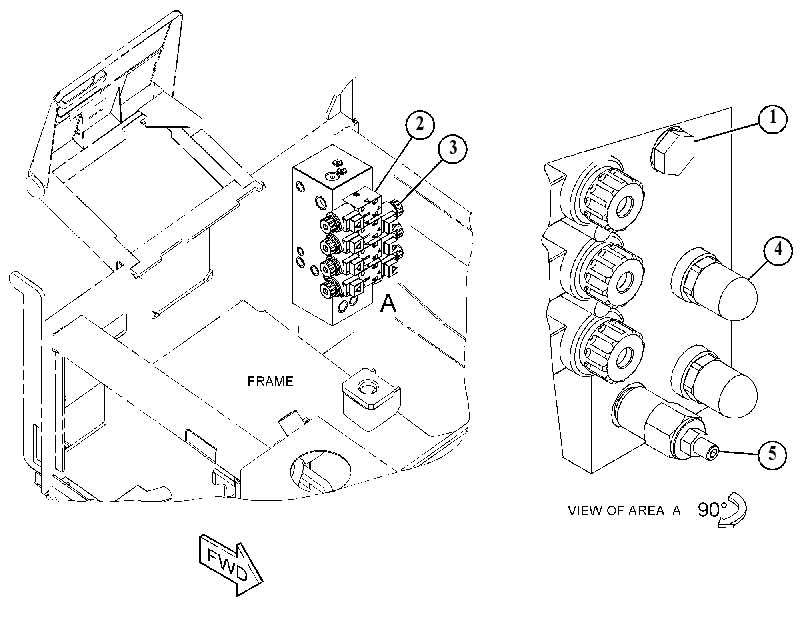 MANIFOLD GP-HYDRAULIC 4440280 CAT