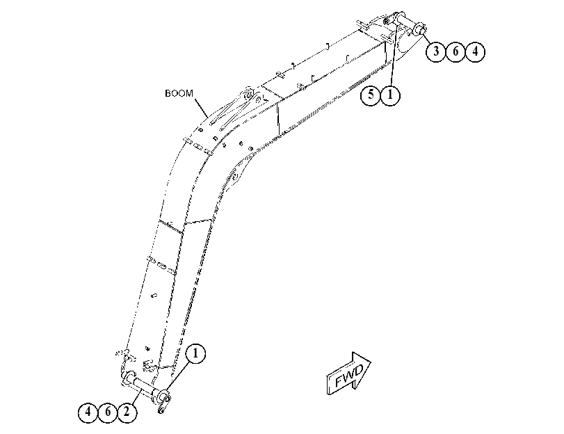 PIN GP-EXCAVATOR 5207314 CAT
