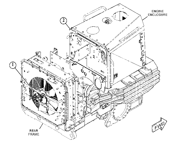 FAN & MOTOR GP 5626945 CAT