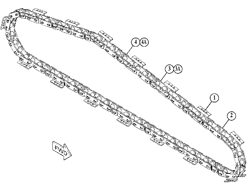 CHAIN GP-ROLLER 5079307 CAT